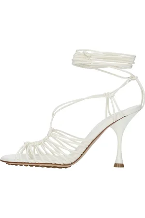 Bottega Veneta Dames, Schoenen, Wit, Maat: 36 EU Leer
