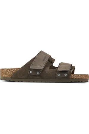 Birkenstock Heren, Schoenen, Bruin, Maat: 41 EU Suède