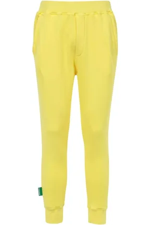 Dsquared2 Heren, Broeken, Geel, Maat: XL Katoen