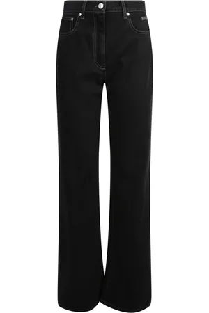 Msgm Dames, Jeans, Zwart, Maat: 2XS Katoen