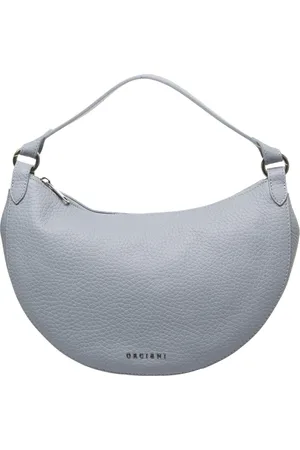 Orciani Dames, Tassen, Blauw, Maat: ONE Size Leer
