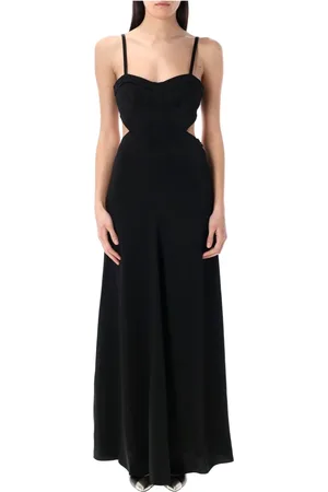 Isabel Marant Dames, Jurken, Zwart, Maat: XS Satijn