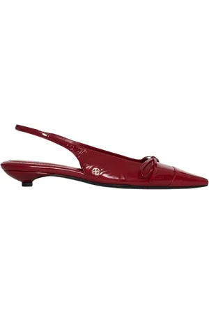ANINE BING Dames, Schoenen, Rood, Maat: 36 EU Leer