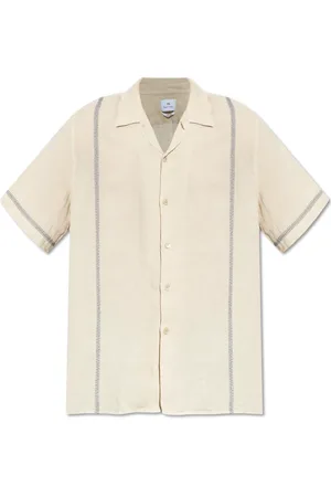 Paul Smith Heren, Overhemden, , Maat: XL Linnen
