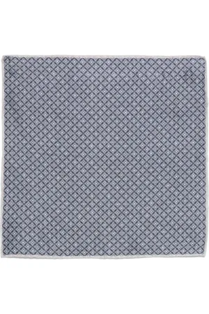 Brunello Cucinelli Heren, Accessoires, Blauw, Maat: ONE Size Linnen