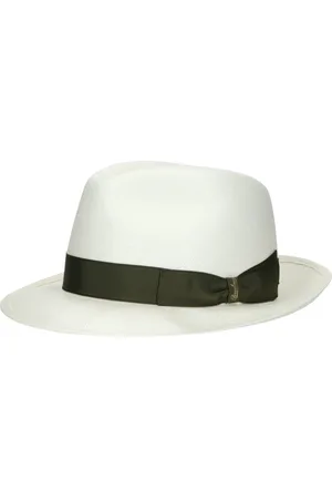 Borsalino Heren, Accessoires, Wit, Maat: 57 CM