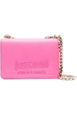Roberto Cavalli Dames, Tassen, Roze, Maat: ONE Size