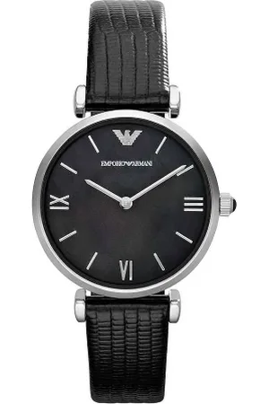 Emporio Armani Dames, Accessoires, Grijs, Maat: ONE Size Leer
