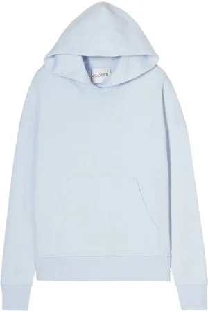 Closed Heren, Sweatshirts & Hoodies, Blauw, Maat: XS Katoen