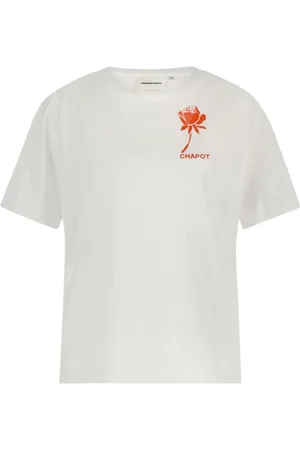 Fabienne Chapot Dames, Tops, Wit, Maat: 2XL