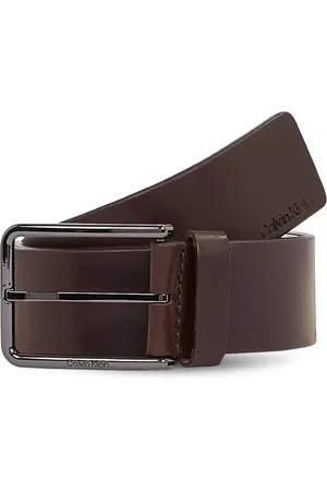 Calvin Klein Heren, Accessoires, Bruin, Maat: 110 CM Leer