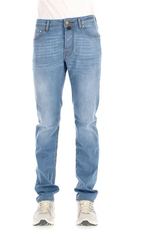 Jacob Cohen Heren, Jeans, Blauw, Maat: W37 Denim