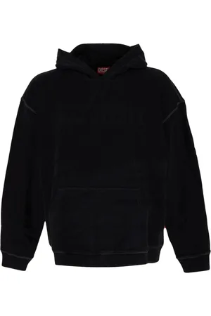 Diesel Heren, Sweatshirts & Hoodies, Zwart, Maat: M