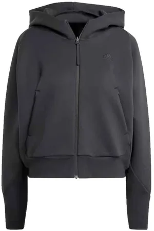 adidas Dames, Sweatshirts & Hoodies, Zwart, Maat: L