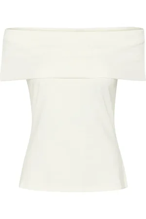 My Essential Wardrobe Dames, Truien, Wit, Maat: 2XL Viscose