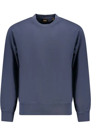 HUGO BOSS Heren, Sweatshirts & Hoodies, Blauw, Maat: 2XL Katoen