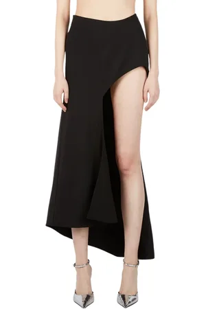 MUGLER Dames, Rokken, Zwart, Maat: 2XS Viscose