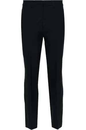 P.A.R.O.S.H. Dames, Broeken, Blauw, Maat: L Wol