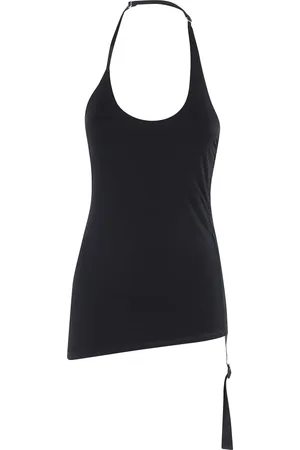 Helmut Lang Dames, Tops, Zwart, Maat: M