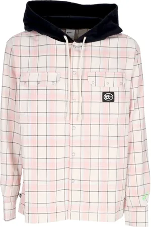 Nike Heren, Sweatshirts & Hoodies, Wit, Maat: S Flanel