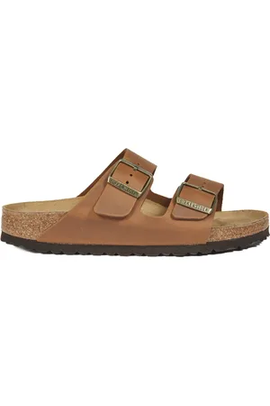 Birkenstock Dames, Schoenen, Bruin, Maat: 41 EU Leer