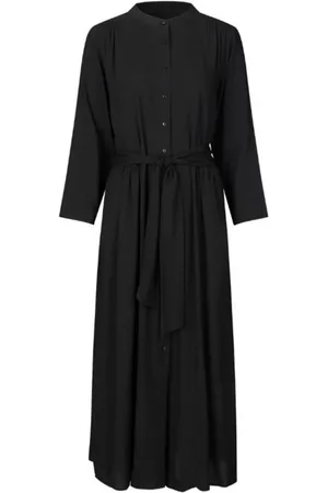 Lollys Laundry Dames, Jurken, Zwart, Maat: XL Viscose
