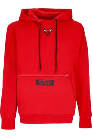 Nike Heren, Sweatshirts & Hoodies, Rood, Maat: M Fleece