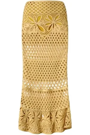 Pinko Dames, Rokken, Geel, Maat: XS