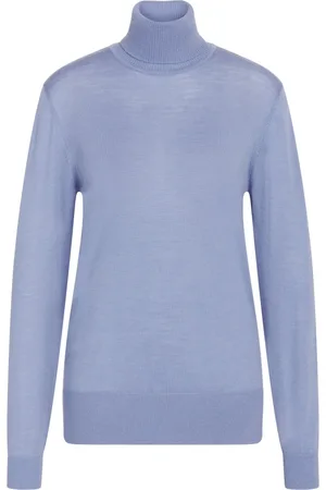 Bruuns Bazaar Dames, Truien, Blauw, Maat: M Wol