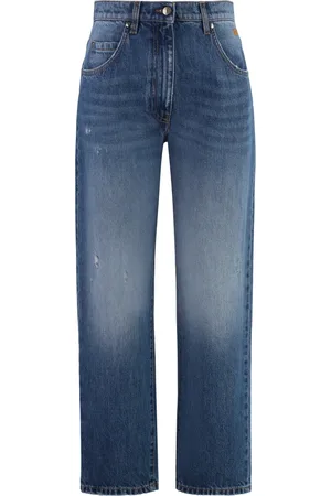 Msgm Dames, Jeans, Blauw, Maat: S Katoen