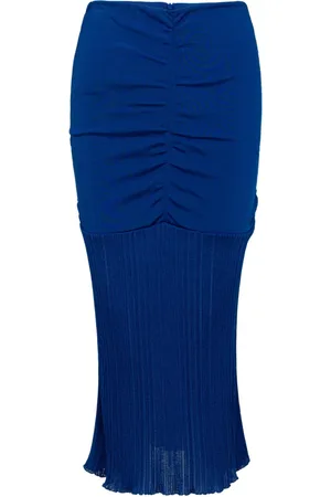 Tom Ford Dames, Rokken, Blauw, Maat: S Jersey