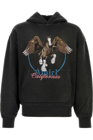 AMIRI Heren, Sweatshirts & Hoodies, Zwart, Maat: M Katoen