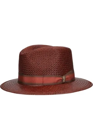Borsalino Heren, Accessoires, Bruin, Maat: 57 CM