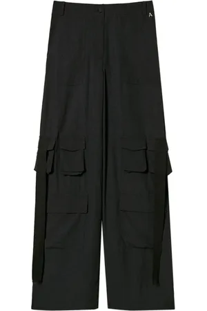 ACTITUDE Dames, Broeken, Zwart, Maat: 2XS Katoen