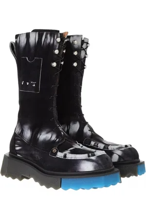 OFF-WHITE Dames, Schoenen, Zwart, Maat: 36 EU Leer