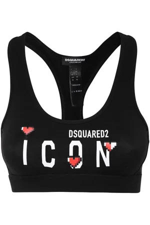Dsquared2 Dames, Sport, Zwart, Maat: XL Katoen