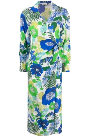 P.A.R.O.S.H. Dames, Jurken, Blauw, Maat: S