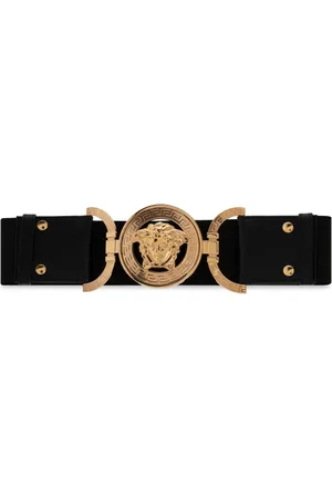 VERSACE Dames, Accessoires, Zwart, Maat: XS Leer