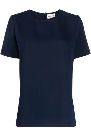P.A.R.O.S.H. Dames, Blouses & Shirts, Blauw, Maat: S