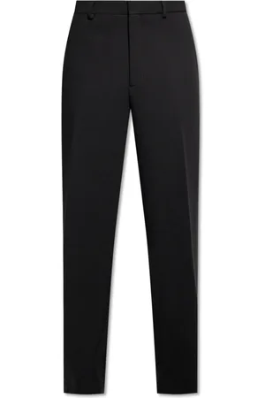 OFF-WHITE Heren, Broeken, Zwart, Maat: XL Wol