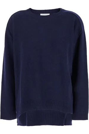 P.A.R.O.S.H. Dames, Truien, Blauw, Maat: XS Wol