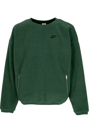Nike Heren, Sweatshirts & Hoodies, Groen, Maat: XL Fleece