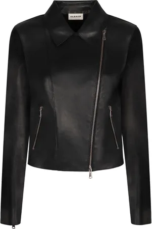 P.A.R.O.S.H. Dames, Jassen, Zwart, Maat: M Leer