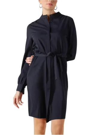 ANOTHER LABEL Dames, Jurken, Blauw, Maat: XS