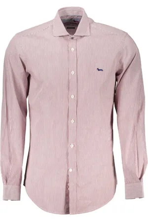 HARMONT&BLAINE Heren, Overhemden, Rood, Maat: 2XL Katoen