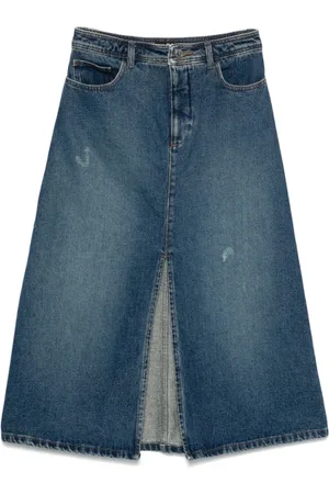 A.P.C. Dames, Rokken, Blauw, Maat: M Denim