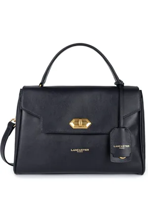 Lancaster Dames, Tassen, Blauw, Maat: ONE Size Leer
