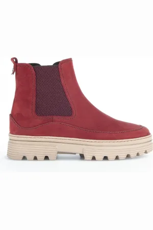 Gabor Dames, Schoenen, Rood, Maat: 40 1/2 EU Suède