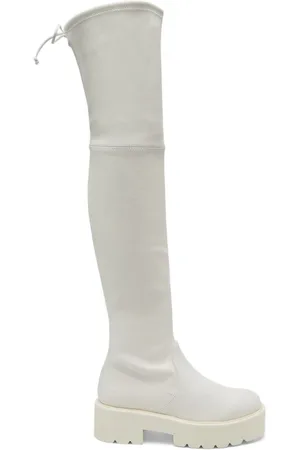 Stuart Weitzman Dames, Schoenen, Wit, Maat: 37 EU Leer