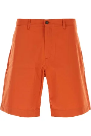 Maison Kitsuné Heren, Korte broeken, Oranje, Maat: S Katoen